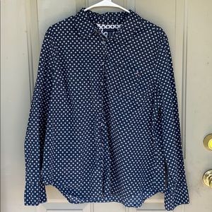 Tommy Hilfiger Button Down Shirt Blue XXL